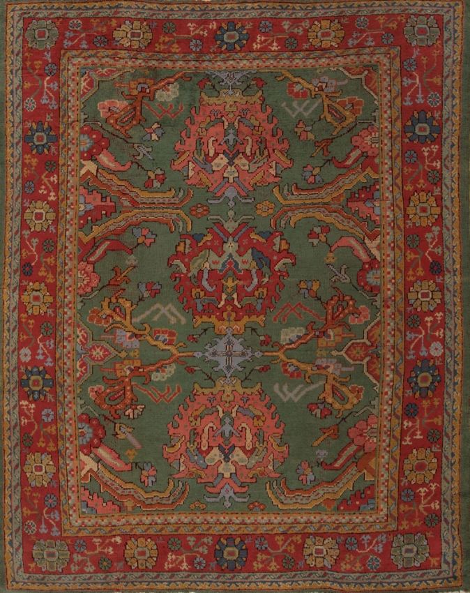 Antique Oushak Rug - Antiques - 19485HA - Matt Camron Rugs & Tapestries ...